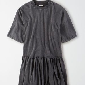 AE oversized fleece babydoll dress